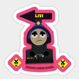 Crotoonia's Railside Roadtrip - Livi Sticker